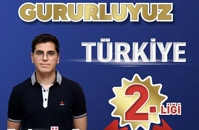 SANKO OKULLARI ÖĞRENCİSİ MSÜ SINAVINDA TÜRKİYE İKİNCİSİ OLDU