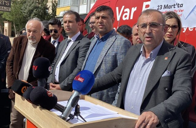 CHP Kahramanmaraş İl Başkanı Ünal Ateş’ten Gündeme Dair Sert Açıklama