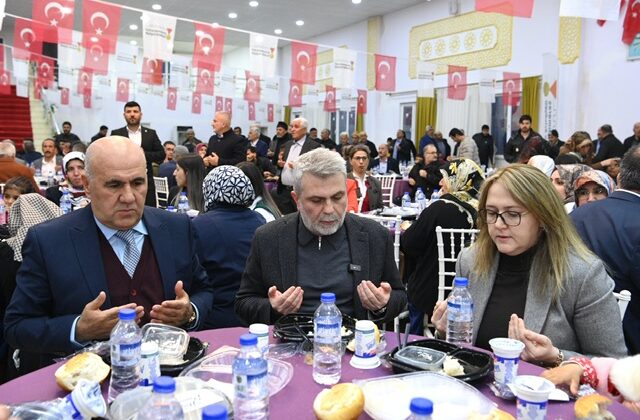 Ekinözü’nde Gönül Sofrası Kuruldu, Yeni Müjdeler Paylaşıldı