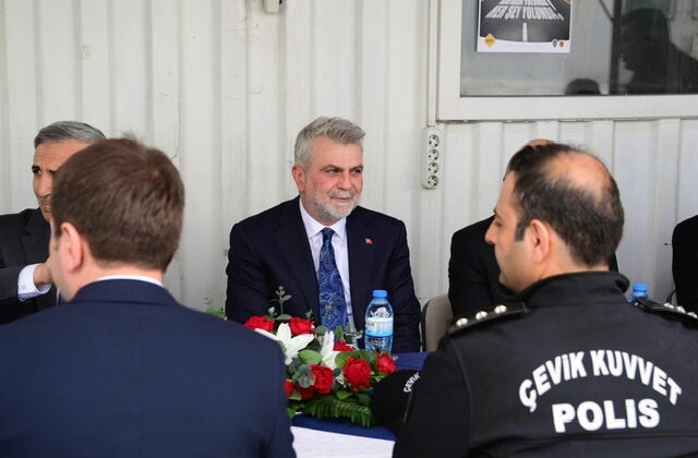 Başkan Görgel’den Güvenlik Güçlerine Bayram Ziyareti