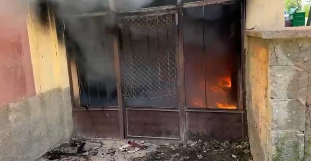 Kahramanmaraş’ta yangın
