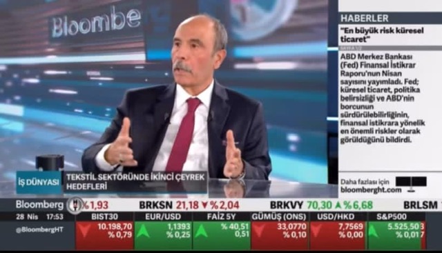Başkan Balcıoğlu, Bloomberg HT Canlı Yayınında Türkiye Ekonomisini Değerlendirdi