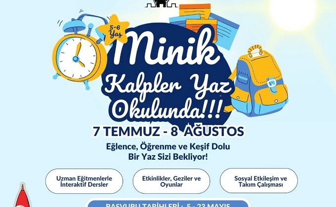 Onikişubat Belediyesi’nden Miniklere Yaz Neşesi: “Minik Kalpler Yaz Okulu” Başlıyor