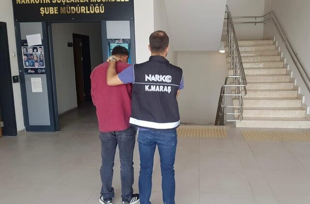 Kahramanmaraş’ta uyuşturucu taciri tutuklandı