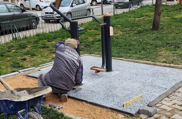 PAZARCIK BELEDİYESİ’NDEN SAĞLIKLI YAŞAM İÇİN PARKLARDA KAPSAMLI YENİLEME