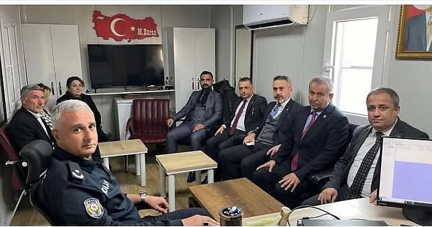 MHP İl Başkanı Hüseyin Vahit Demiröz’den Şehit Emniyet Müdürü Mehmet Baran İçin Taziye Mesajı