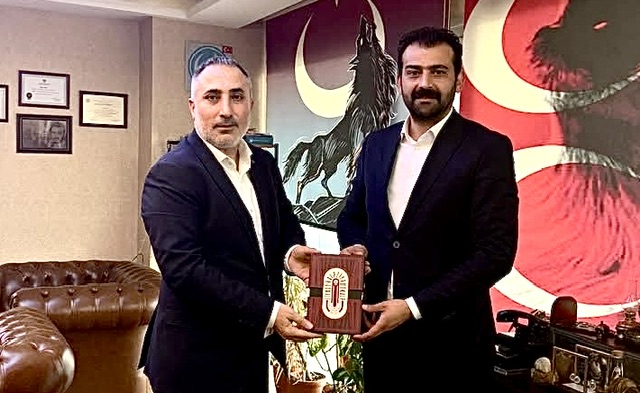 Ülkü Ocakları İl Başkanı Gedemenli’den ANG Almila Group’a Ziyaret