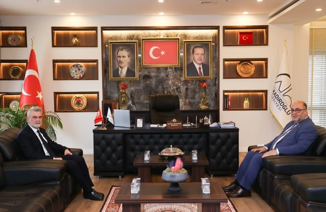 Başkan Görgel’den Dulkadiroğlu Belediye Başkanı Akpınar’a Ziyaret