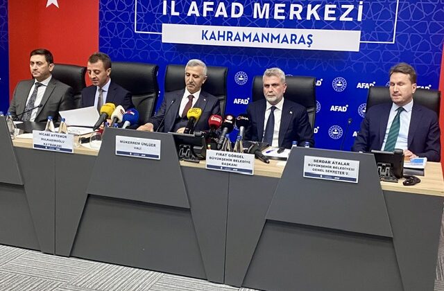 Kahramanmaraş’ın Altyapısı Yenileniyor. Altyapı çalışmalarının %60’ı iki yıl içinde tamamlanacak