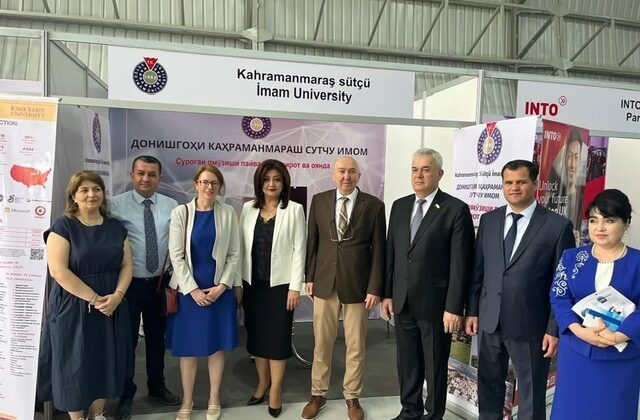KSÜ, Tacikistan’daki Uluslararası Eğitim Fuarında Yerini Aldı