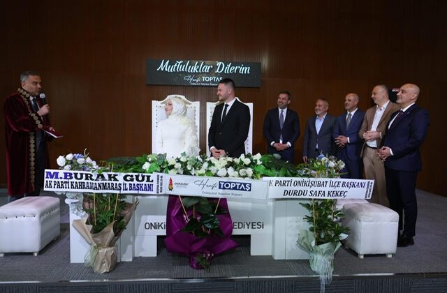 Başkan Toptaş, Basın Yayın Personelinin Nikânı kıydı