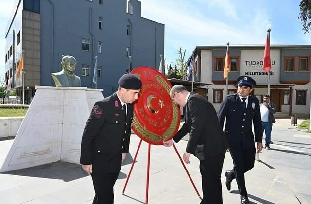 TÜRKOĞLU’NUN İLÇE OLUŞU TARİHİNDE İLK KEZ KUTLANDI