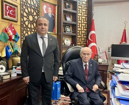 MHP Kahramanmaraş İl Başkanı Demiröz’den Lider Bahçeli’ye Ziyaret