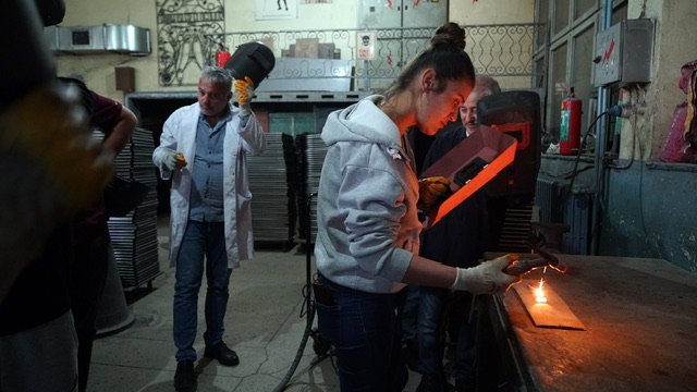 Kursiyerler Büyükşehir’in Kaynakçılık Kursu’nda Hem Öğreniyor Hem Üretiyor