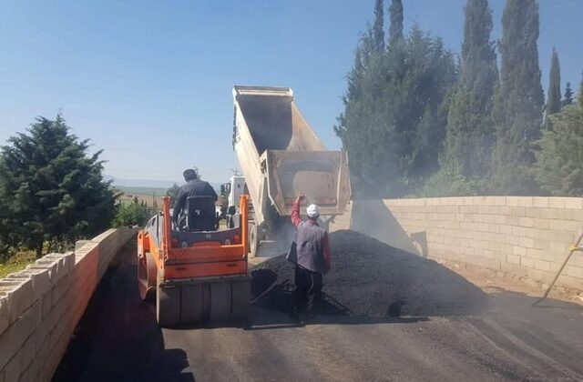 Dulkadiroğlu Belediyesi’nden Abbaslar Mahallesi’ne Asfalt Hamlesi