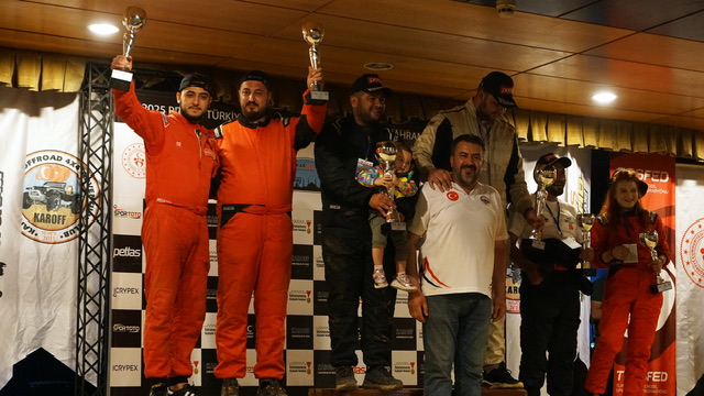 Offroad Şampiyonası’nın İlk Ayağı Tamamlandı, Sporcular Kupalarına Kavuştu