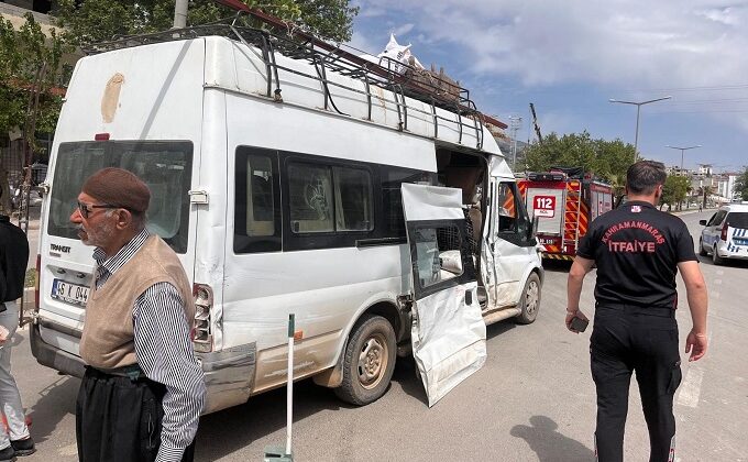 Kahramanmaraş’ta trafik kazası: 6 yaralı