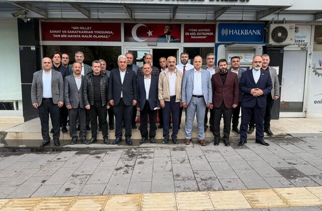 Kahramanmaraş Esnaf ve Sanatkârları Odaları Birliği’nden Bayramlaşma Ziyareti