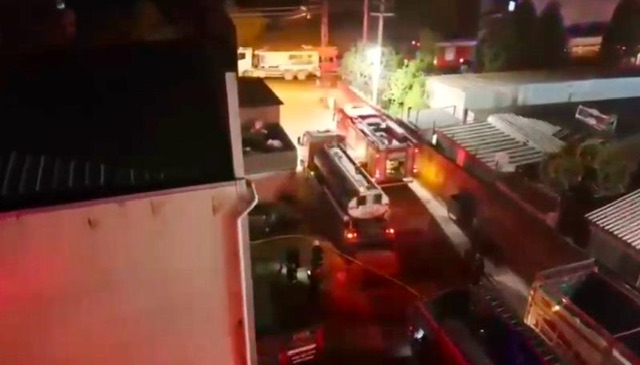 Kahramanmaraş’ta bakır fabrikasında yangın