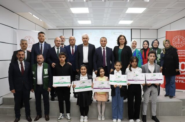 Sağlıklı Nesil, Sağlıklı Gelecek” Ödül Töreni Kahramanmaraş’ta Düzenlendi
