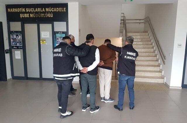 Kahramanmaraş’ta Uyuşturucu Madde Ticareti Şüphelisi 3 Kişi Yakalandı