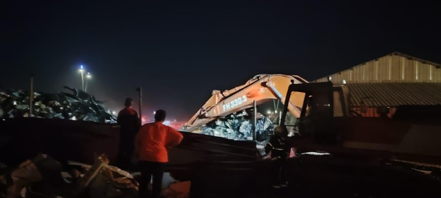 Kahramanmaraş’ta geri dönüşüm fabrikasında yangın