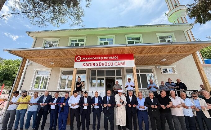 Şerefoğlu Kadir Sürücü Camii Dualarla Açıldı