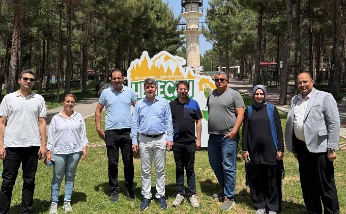 Dulkadiroğlu Belediyesi’nin Yeşil Alan Projeleri Bölge Belediyelerinden İlgi Görüyor