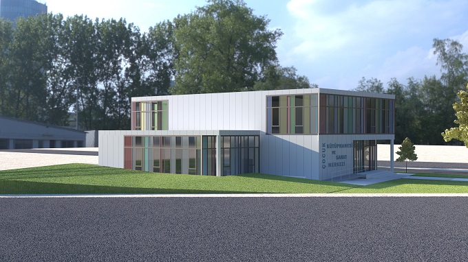 Şehre Yeni Sosyal ve Kültürel Merkez; Çocuk Kütüphanesi ve Sanat Merkezi