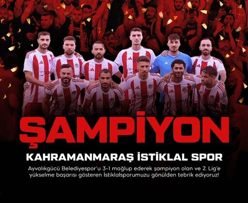 Kipaş Holding’ten Şampiyon İstiklalspor’a Tebrik: “Bu Gurur Hepimizin!”