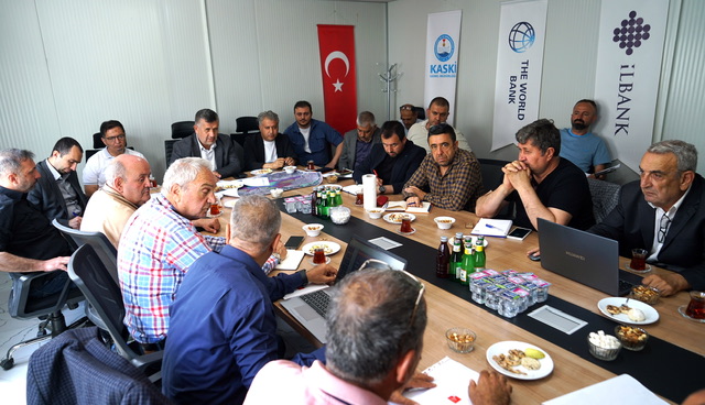 KASKİ Yönetimi Müteahhitleri Topladı…