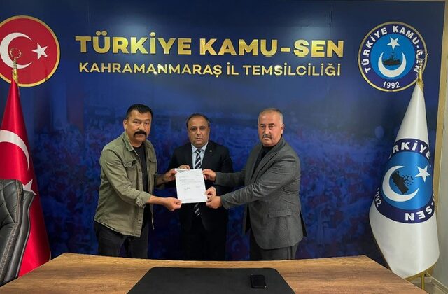 Kamu-Sen Kahramanmaraş Temsilciliğinde Bayrak Değişimi