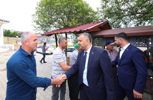 Başkan Toptaş Cuma Buluşmalarında Bu Hafta Ağcalı Mahallesi’ndeydi