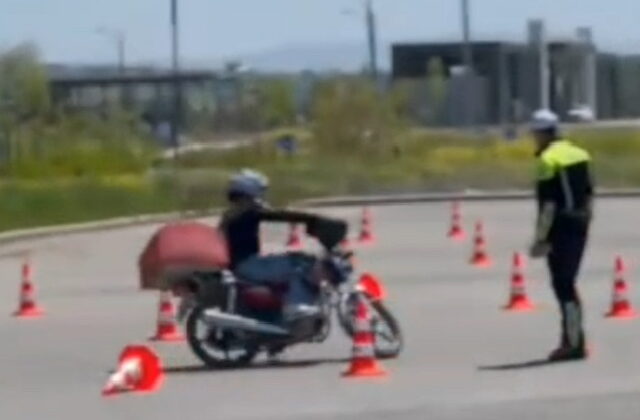 Kahramanmaraş’ta Motosiklet Sürücülerine “Güvenli Sürüş” Eğitimi