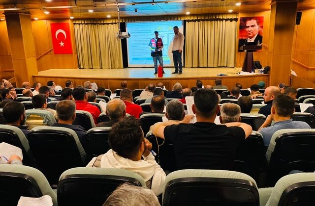 Büyükşehir’den Personellere Temel İş Sağlığı ve Güvenliği Eğitimi
