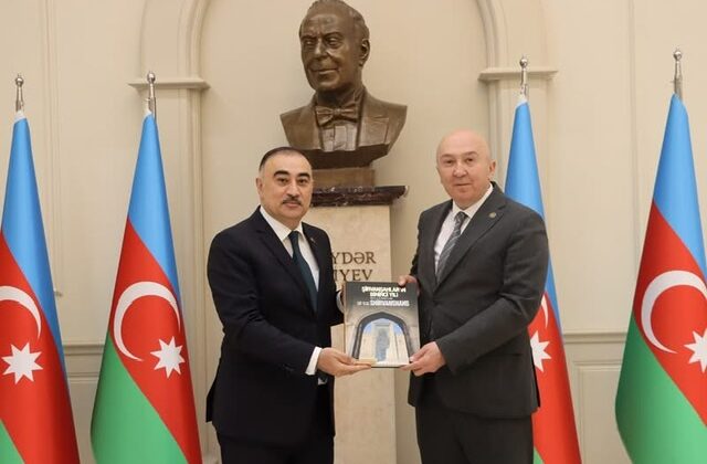 Rektör Yasım’dan Azerbaycan Büyükelçisi Reşad Memmedov’a Nezaket Ziyareti