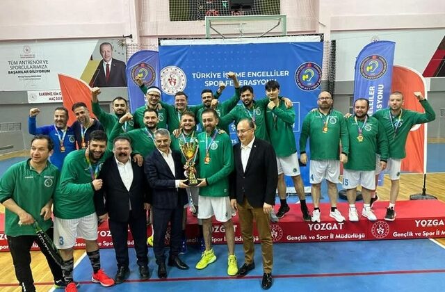 YOZGAT’TA TÜRKİYE İŞİTME ENGELLİLER BASKETBOL ŞAMPİYONASI SONA ERDİ