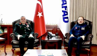 AFAD VE JANDARMA GÜÇLERİNİ BİRLEŞTİRİYOR