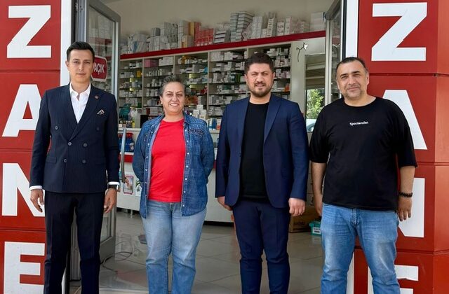 MHP’li İlçe Başkanlarından 14 Mayıs Eczacılık Günü’nde Anlamlı Ziyaret