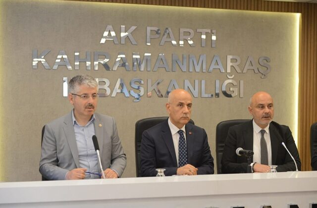 Prof. Dr. Vahit Kirişci: “Kahramanmaraş İçin Durmadan Çalışmaya Devam Edeceğiz”