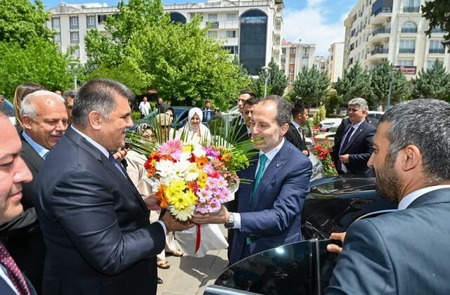 Başkan Karaca, Genel Başkan Fatih Erbakan’ı Ağırladı