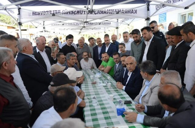 Tarım Komisyonu Başkanı Vahit Kirişçi, ve Milletvekili Önder Oruç Bilal Debgici, Dulkadiroğlu’nda Vatandaşlarla Buluştu