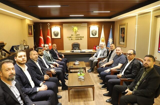 AK Parti Genel Merkez Teşkilat Koordinatörü İbrahim Aydın’dan Kahramanmaraş İl Başkanlığına Ziyaret