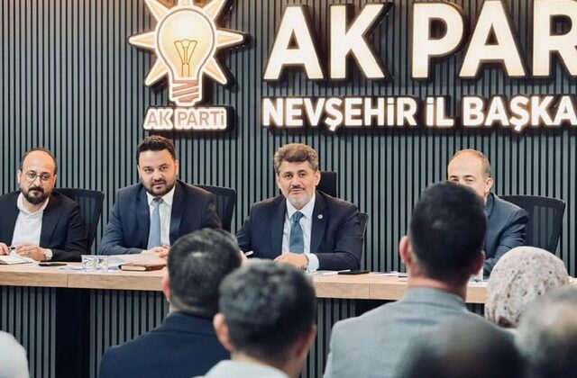 Milletvekili Debgici’den Nevşehir AK Parti Teşkilatına Ziyaret
