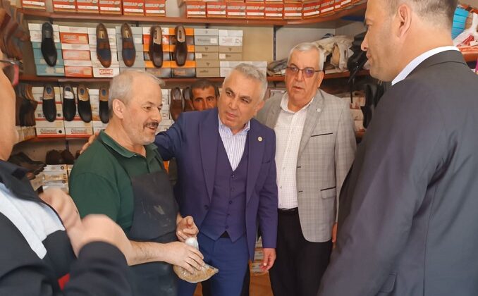 İYİ Parti Kahramanmaraş Teşkilatı Göksun’da Esnafla Buluştu