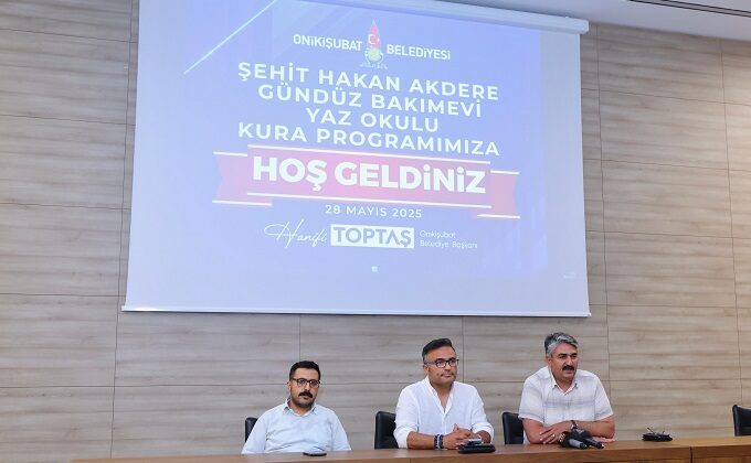 Onikişubat Belediyesi’nin ‘Minik Kalpler Yaz Okulu’nda kuralar çekildi