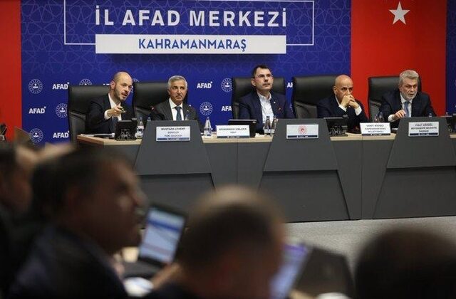 Bakan Kurum, Kahramanmaraş’ta