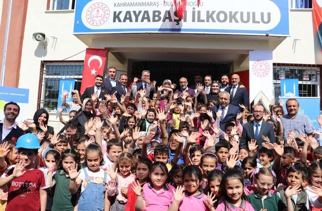 Kayabaşı İlkokulu’nun Temeli Dualarla Atıldı