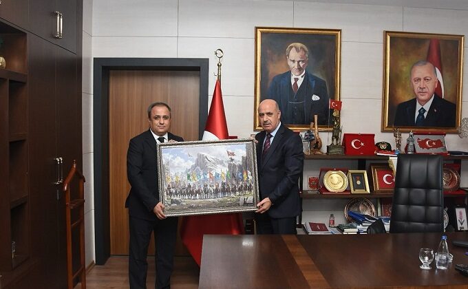 MHP Kahramanmaraş İl Teşkilatından Emniyet Müdürü Nurettin Gökduman’ Ziyaret