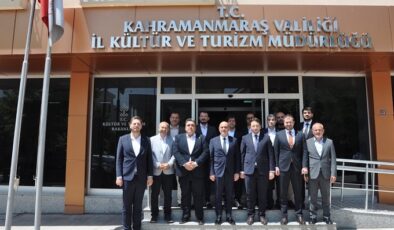 AK Parti Heyetinden İl Kültür ve Turizm Müdürü Eshabil Yıldız’a Ziyaret